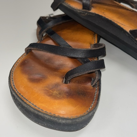 PiperSandals original style men’s size 8.5 hand made in San Antonio Texas - Picture 2 of 13